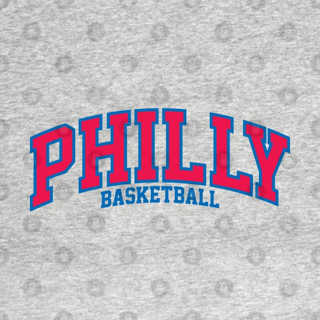 Philly Basketball 1 by Center City Threads